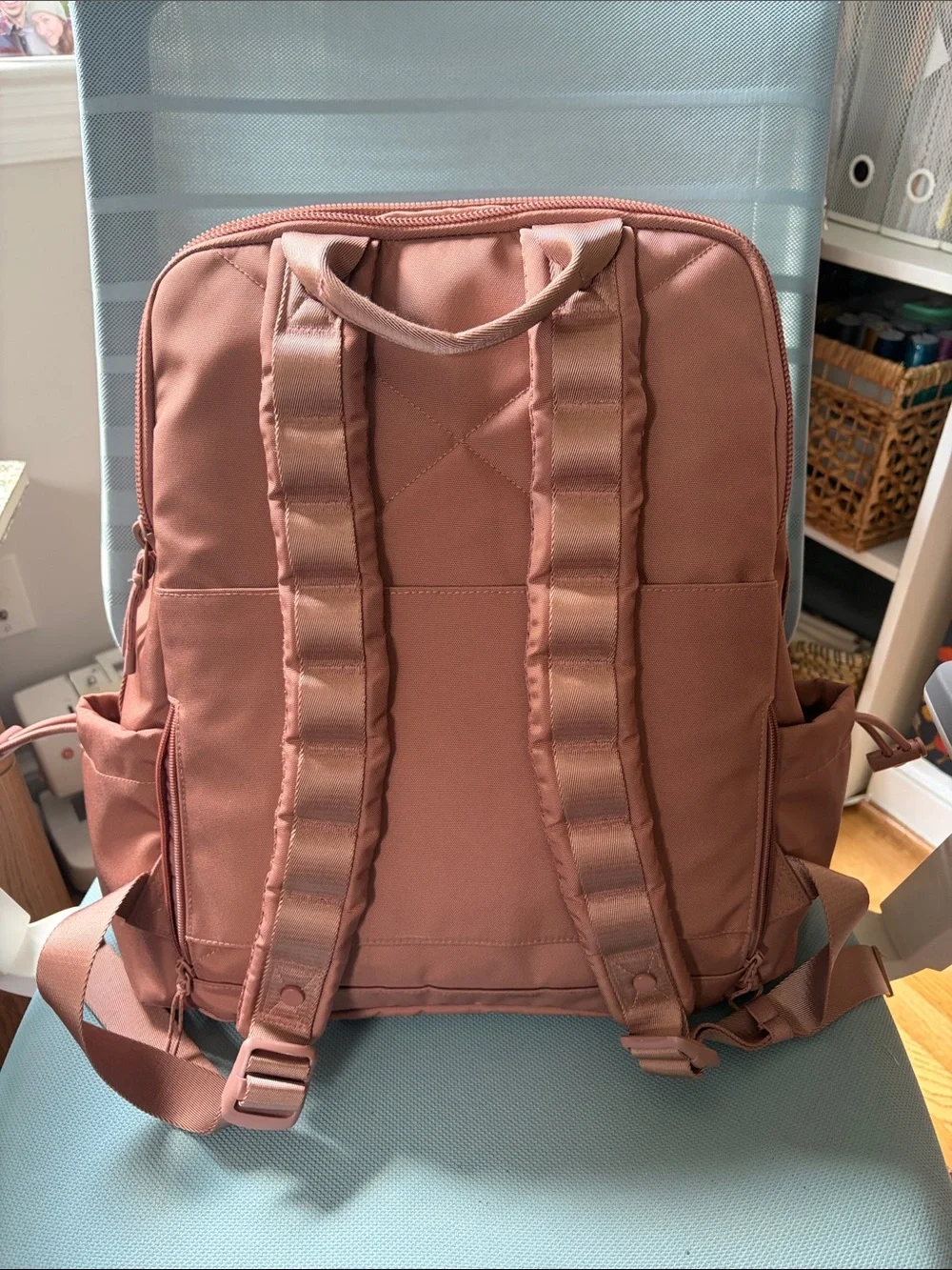 Dagne Dover Backpack in Dusty Rose Pink